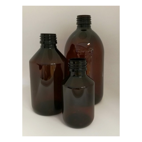 flaske brun plast